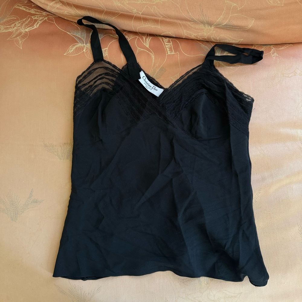 Vintage Christian Dior Lace Top
